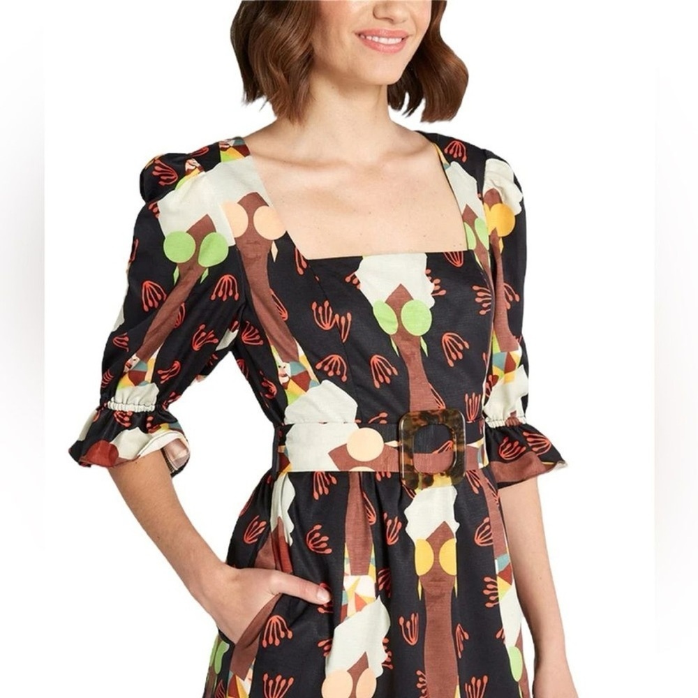 Hutch ModCloth Let's Go Boho Black Belted Maxi Dress Faces Fashion Anthropologie